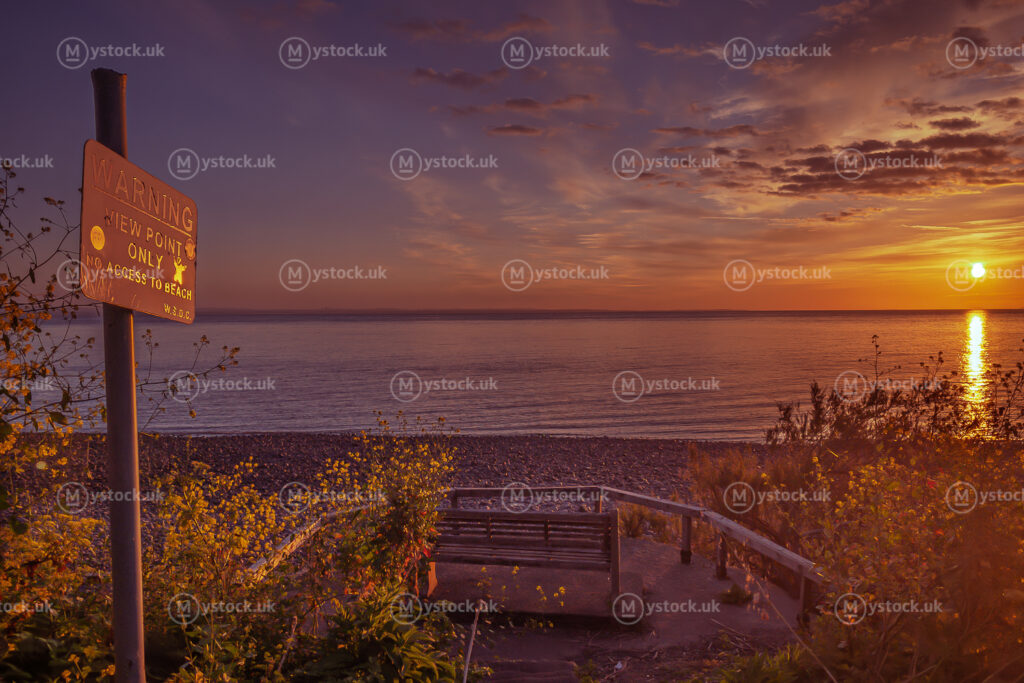 A Bench for the Setting Sun