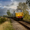 Class 47 on the West Somerset Railway