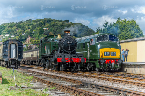 Steam and Diesel at Minehead