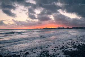 First Light over Minehead