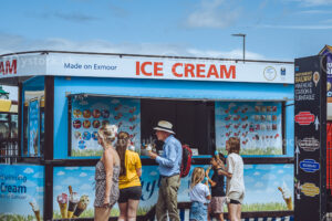 Ice Cream at Minehead Station