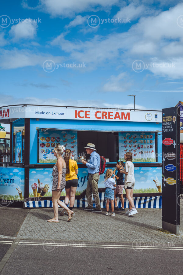 Ice Cream at Minehead Station