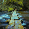 Tarr Steps: Ancient Stone Path Over Exmoor’s Whispering River