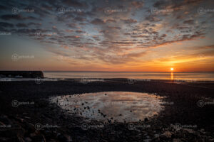 Low Tide Sunrise, Minehead Beach