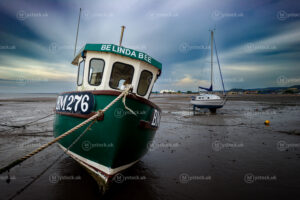 Belinda Bee at Dawn: A Quiet Morning in Minehead Harbour