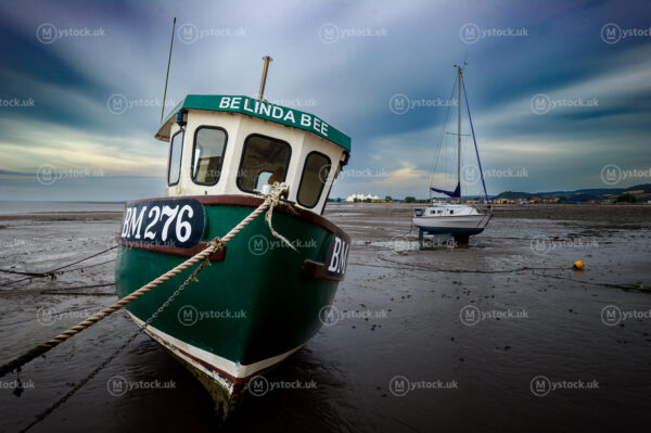 Belinda Bee at Dawn: A Quiet Morning in Minehead Harbour