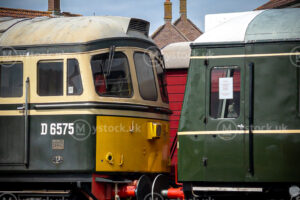 Diesel Duet at Minehead: Resting on the Rails