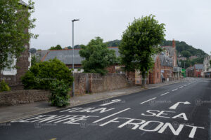 Town Centre & Sea Front: A Quiet Street in Minehead