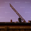 Dawn’s Ascent: A Ladder to the Morning Sky