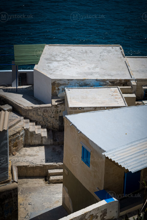 Terraces Above the Blue